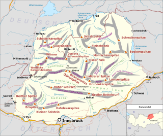 Das Karwendel ist eine Gebirgs