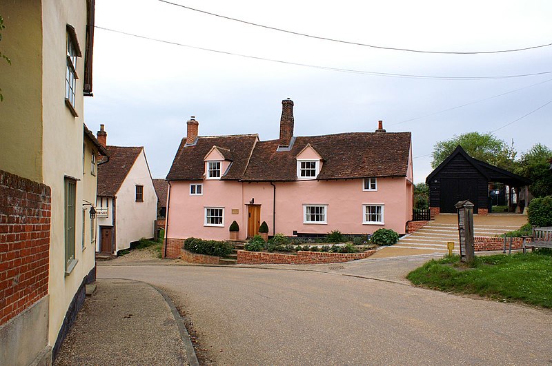 File:Kersey - listed house.jpg