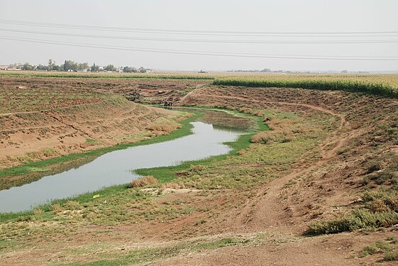 Vallée du Khabour en octobre 2009.