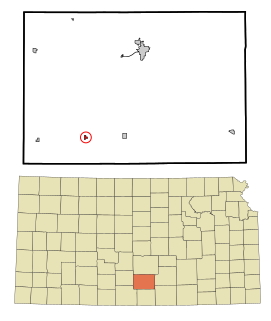 Zenda, Kansas City in Kingman County, Kansas