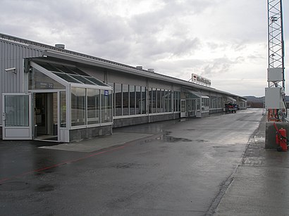 Hvordan komme seg til Kirkenes lufthavn Høybuktmoen med offentlig transport - Om stedet