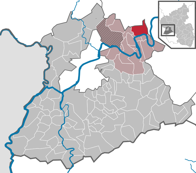 Poziția ortsgemeinde Klüsserath pe harta districtului Trier-Saarburg