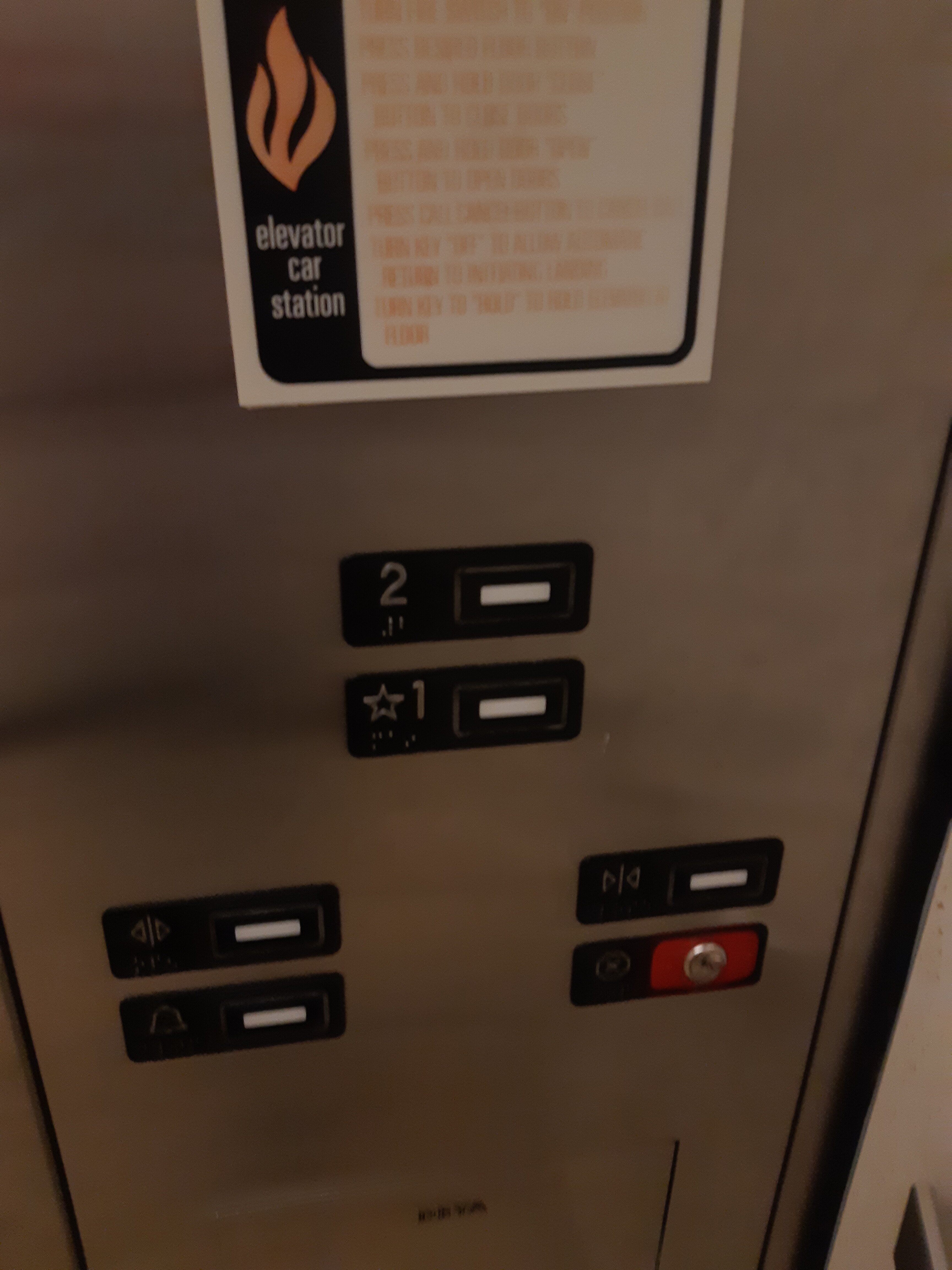 kone elevator buttons