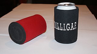 <span class="mw-page-title-main">Koozie</span> Sleeve designed to insulate a beverage container