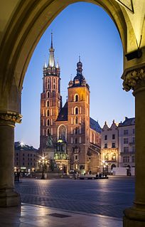 St. Marys Basilica, Kraków Church in Kraków, Poland