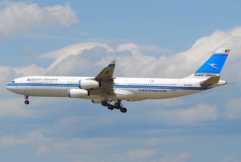 File:Kuwait Airways Airbus A340-313; 9K-ANC@FRA;06.07.2011 603nv (5915964593).jpg