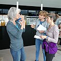 Trois initiatrices de la Marche Bleue