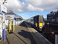 Thumbnail for File:Lanark Station and train, Lanarkshire.jpg