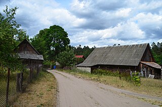 Latežeris Village in Alytus County, Lithuania
