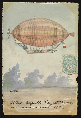 <i>The Catastrophe of the Balloon "Le Pax"</i> 1902 film