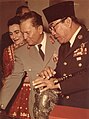 Jovanka Broz, Josip Broz Tito and Sukarno