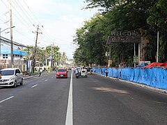 Legazpi-Daraga boundary, Rizal Street