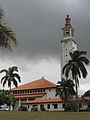 Der Turm der Universität von Ghana in Legon, Aptil 2010