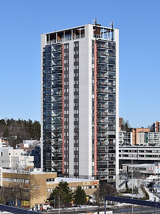 <span class="mw-page-title-main">Leppävaara tower</span> High-rise building in Espoo, Finland