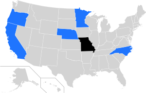 Libertarian Party presidential primaries results, 2016.svg