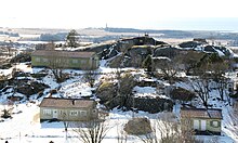 Nordberg Fort was located just north of the aerodrome