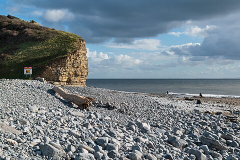 Beach at Llantwit Major, Wales