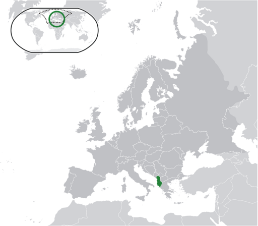 Location Albania Europe