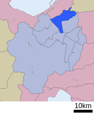北区 (札幌市)位置図