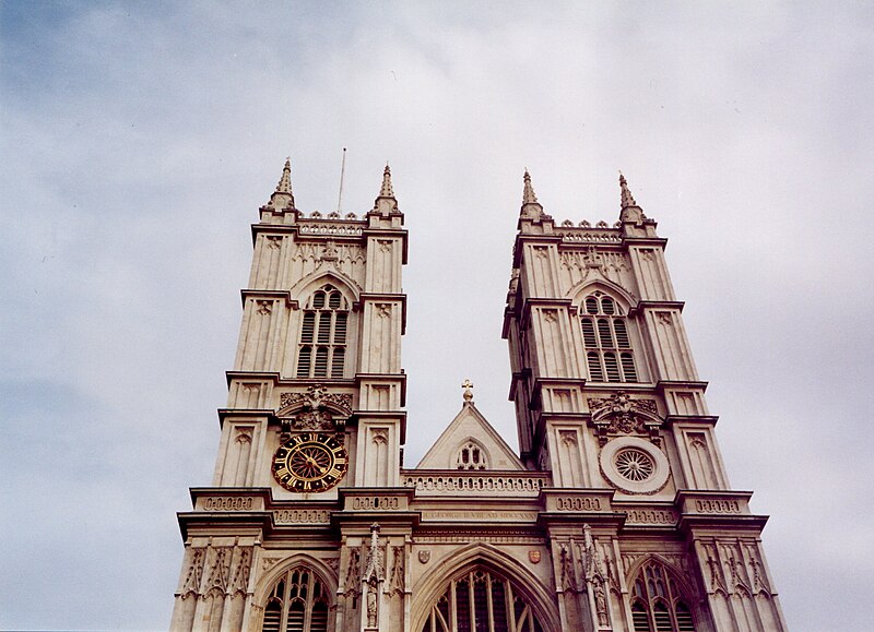 File:London - Westminster Abbey Westeingang1.jpg