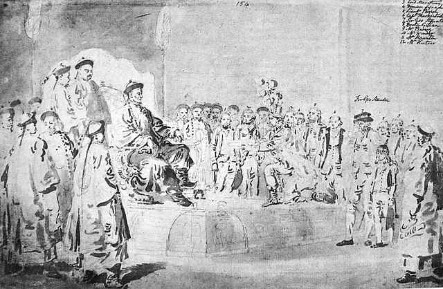 Lord Macartney's embassy to China, 1793