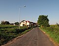 Čeština: Nová zástavba ve Lstiboři. Okres Kolín, Česká republika. English: New houses in Lstiboř village, Kolín District, Czech Republic.