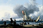 Holländare som embarkerar ett fartyg, 1670-1679