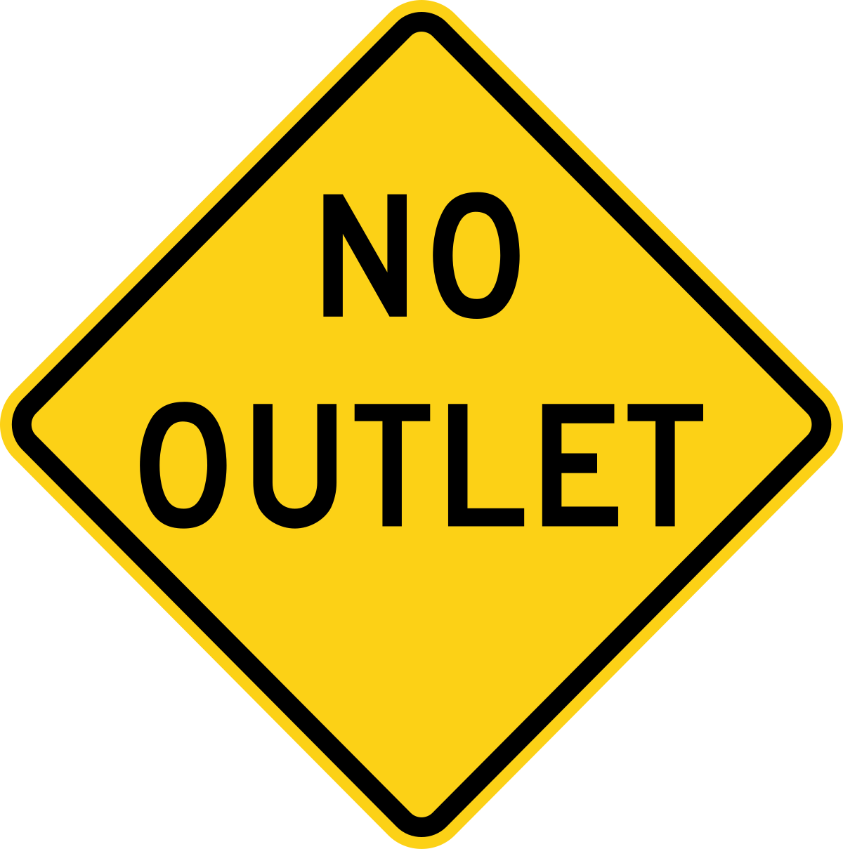 Street Road Sign SVG