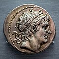 Macedonia - king Demetrios I Poliorketes - 290-289 BC - silver tetradrachm - head of Demetrios I - Poseidon - München GL