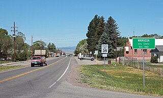 <span class="mw-page-title-main">Manassa, Colorado</span> Town in Colorado, United States