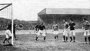 Manor Ground, Woolwich Arsenal gegen Everton.jpg