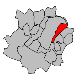 Kanton na mapě arrondissementu Saint-Germain-en-Laye