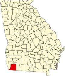 Contea di Decatur – Mappa