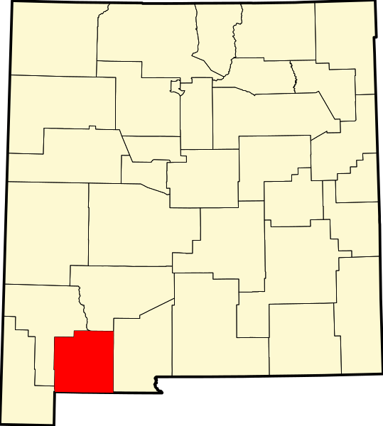 Fájl:Map of New Mexico highlighting Luna County.svg