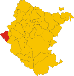 Cavriglia – Mappa
