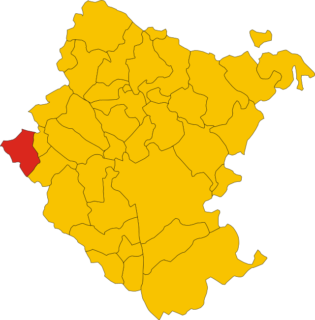 Cavriglia - Localizazion