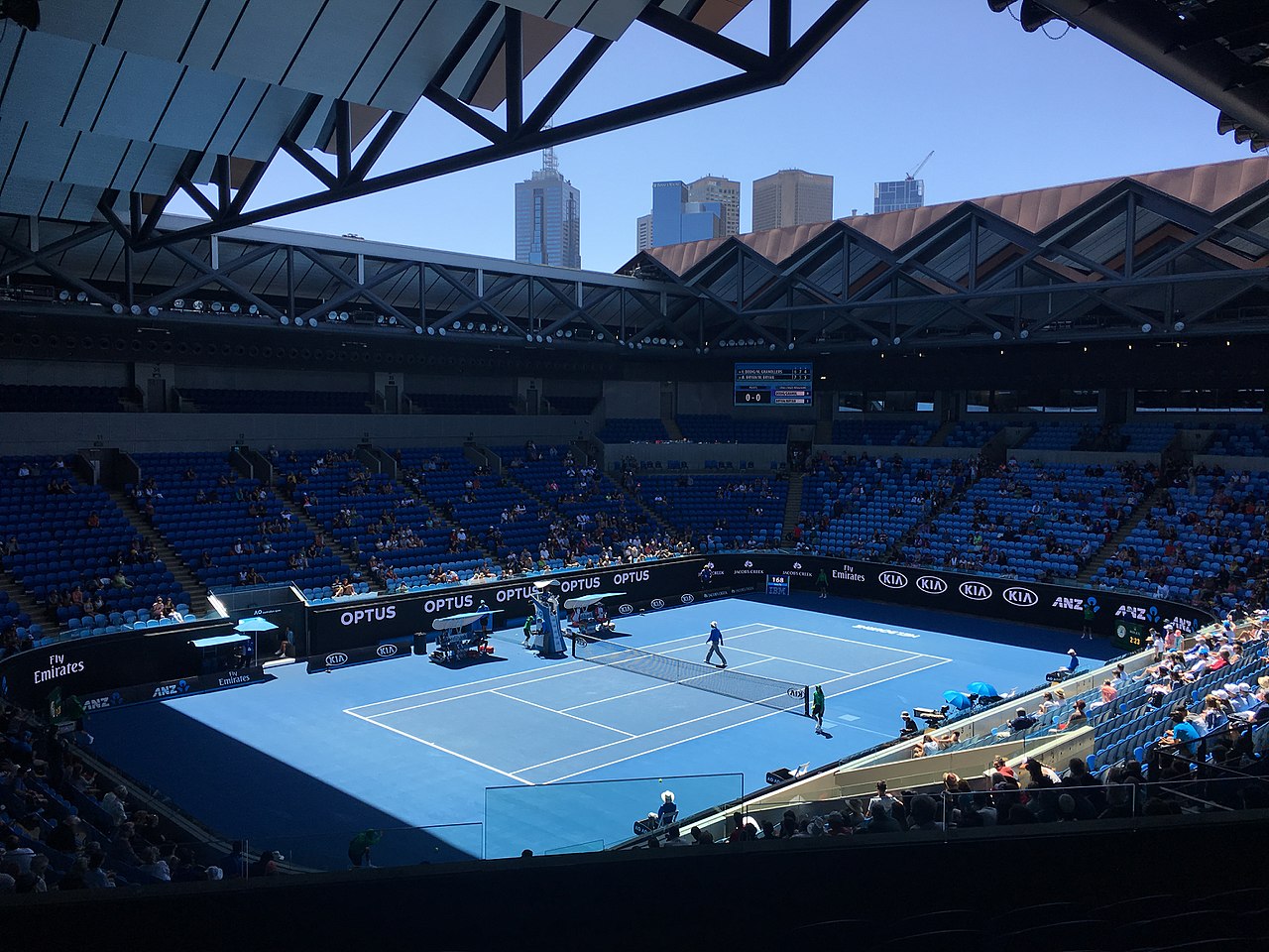 gennemførlig Klappe Lighed File:Margaret Court Arena (Australian Open 2017).jpg - Wikimedia Commons