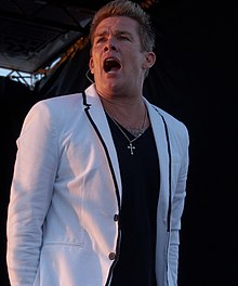 McGrath performing in 2014