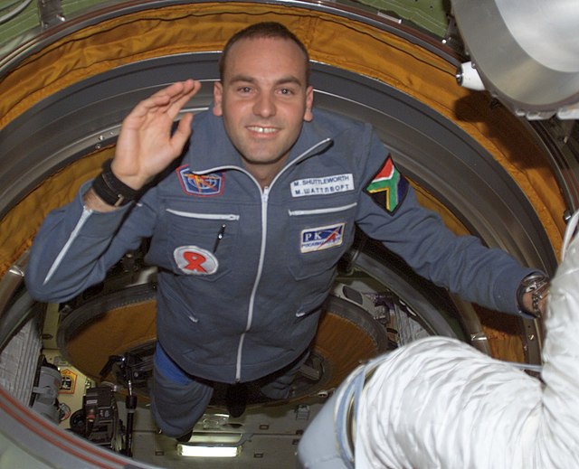 Space tourist Mark Shuttleworth