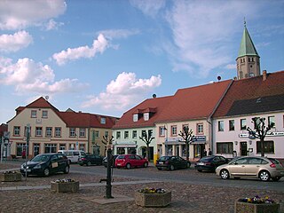 Wittichenau Town in Saxony, Germany