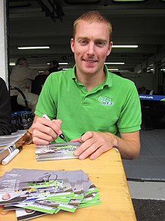 Maxime Martin Belgian racing driver