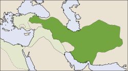 Peta Empayar/ Persekutuan Media, pada zaman kemuncaknya sekitar tahun 600 BC (termasuk negeri-negei tempatan seperti Persis yang mana mungkin merupakan jajahannya) berdasarkan pandangan Herodotus