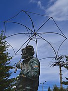 Andy Warhol Umbrella Sculpture