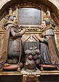 Early modern memorial in the chancel of the Church of Saint Mary Magdalene in East Ham. [77]
