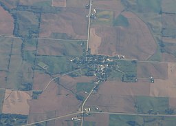Flygbild över Millersburg.