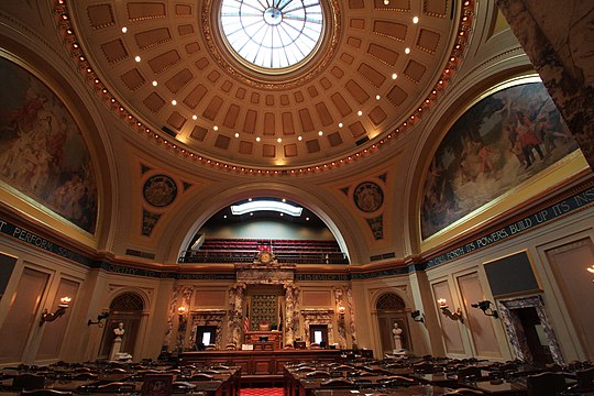 State Senate chamber