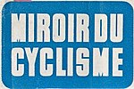Vignette pour Miroir du cyclisme