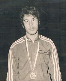 Moncef Melliti aux Jeux méditerranéens de 1971.