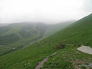 Il Saccarello avvolto dalla nebbia