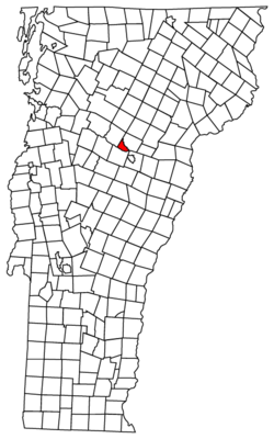 Mapo di Montpelier, Vermont